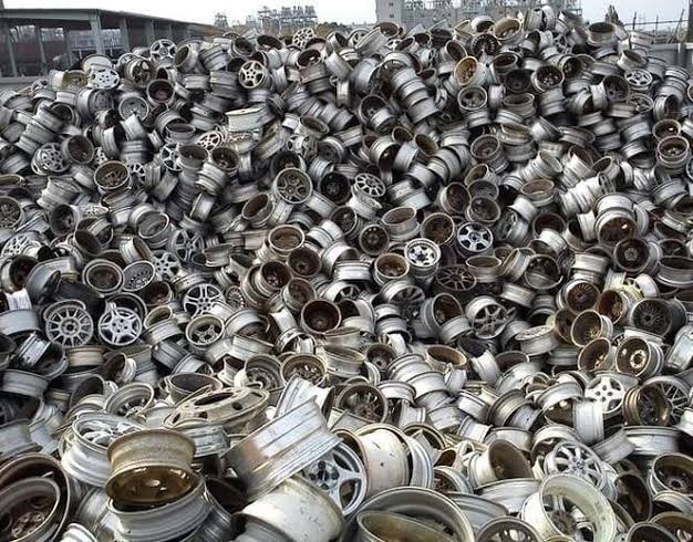 Representative aluminium scrap visual